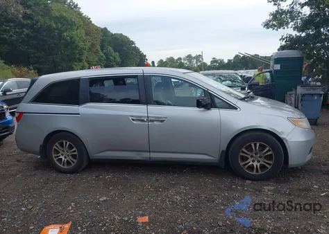 2012 Honda Odyssey Ex-L из США, поврежденный, VIN 5FNRL5H63CB023900